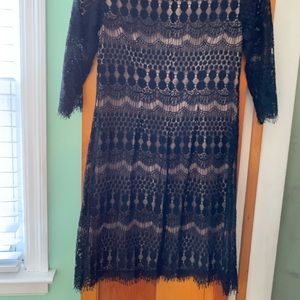 Quarter sleeve dress